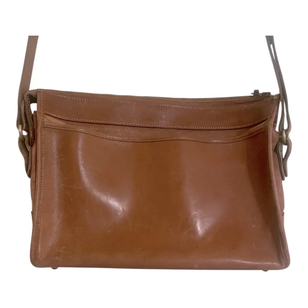 GHURKA No 8 Marley Hodgson The Courier Leather Messenger Bag Briefcase Brown VTG